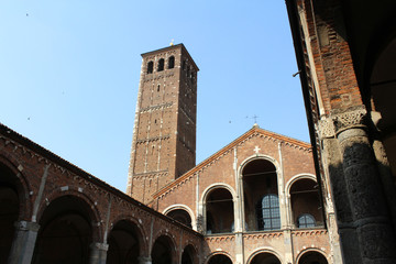 Saint Ambrose, Sant'Ambrogio Basilica, Milan, Italy