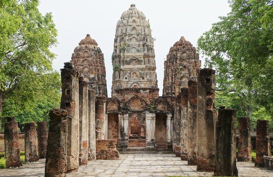 Sukhothai Tempel in Thailand