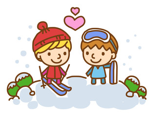 Illustration of winter