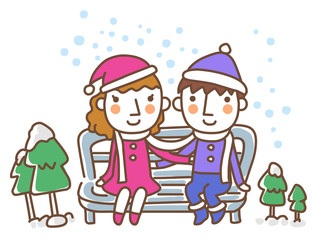 Illustration of winter