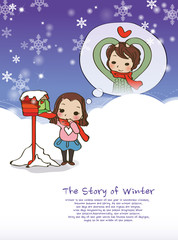 Illustration of winter