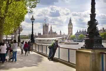 Fototapeten Big Ben and houses of Parliament London © IRStone