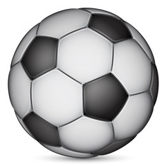 soccer ball, vector