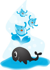 Illustration of Water day