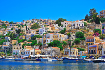 Insel Symi - Griechenland - obrazy, fototapety, plakaty