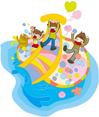 Illustration of Children's Day