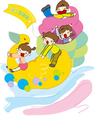 Illustration of Children's Day