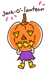 Illustration of Halloween day