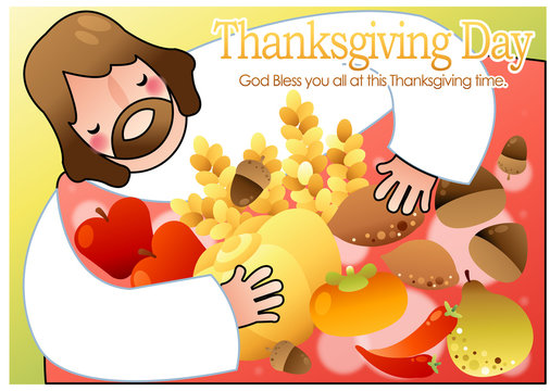 Illustration of Thanksgiving Day