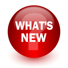 new red computer icon on white background