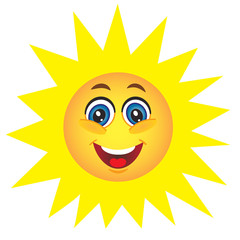 Cute sun