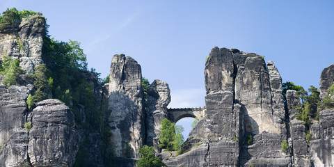 Elbsandsteingebirge, Sachsen, Deutschland