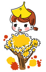 Illustration of fall