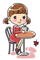 Illustration of fall