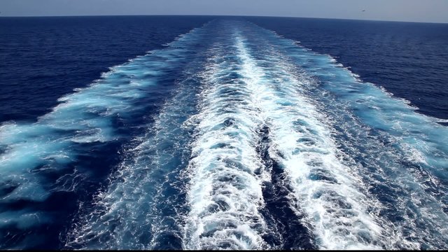 Schiffsschrauben eines Kreuzfahrtschiffes