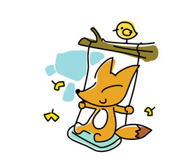 Illustration of fall