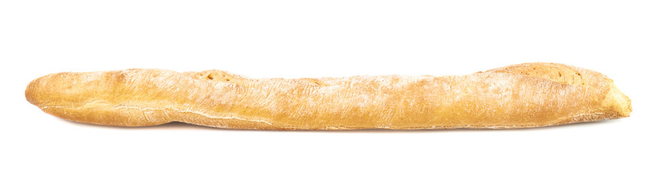 Baguette bread isolated