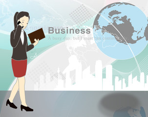 Illustration of business