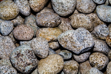 Sea stones background