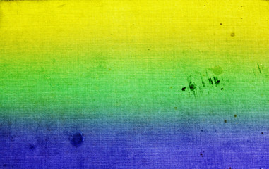 Vintage photo of Brazil flag