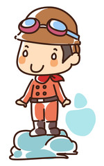 Illustration of pilot