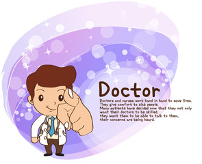Illustration of a doctor