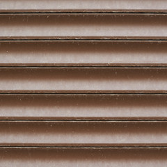 Shopwindow venetian brown plastic blinds