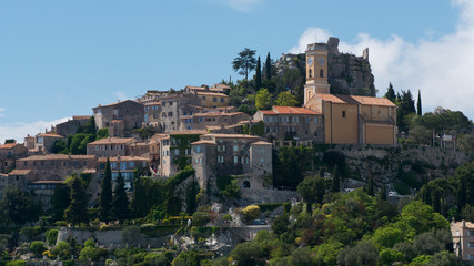 Naklejka premium The Village of Eze