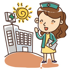 Illustration of Doctors and nurses