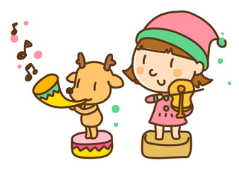 Illustration of Christmas