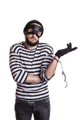 Thief arrested as a consequence of his crime