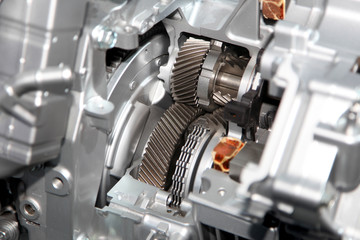 Obraz na płótnie Canvas Automotive engine