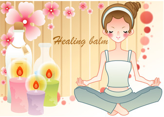 Illustration of healing