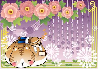 Illustration of spring