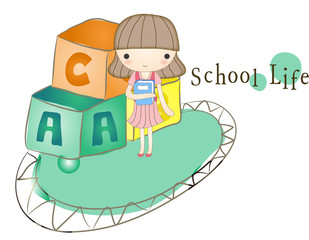 Illustration of new semester
