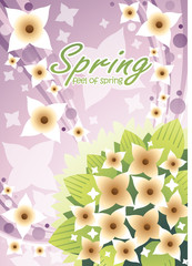 Illustration of spring