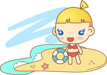 Illustration of summer