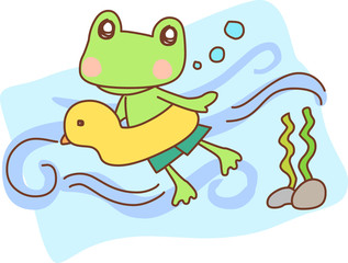Illustration of summer