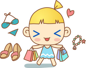 Illustration of summer