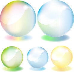 虹色のシャボン玉