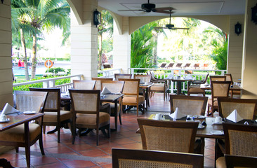 Outdoor restaurant