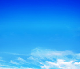 blue sky