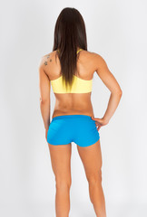 Obraz premium Muscular young girl