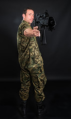 Fototapeta premium Spanish military