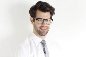 Professional young businessman portrait