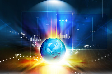 global Stock market graph