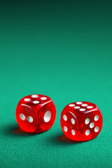  the red casino dice
