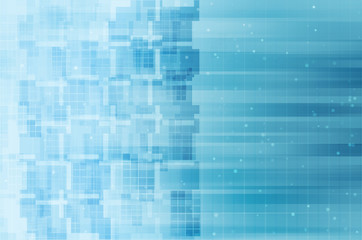 blue bright hi-tech background