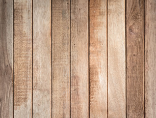 Brown wood plank wall background