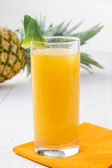 Succo di ananas, fuoco selettivo